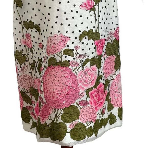 Alfred Shaheen Vintage Hawaiian Made Tulip Print Sheath Dress | Size S - Picture 2 of 10